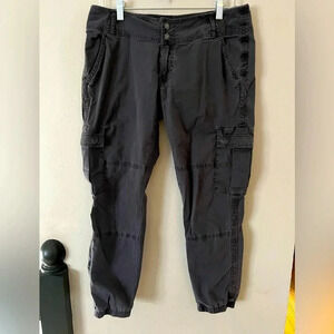 Prana Organic Cotton Cargo Joggers -Size 6